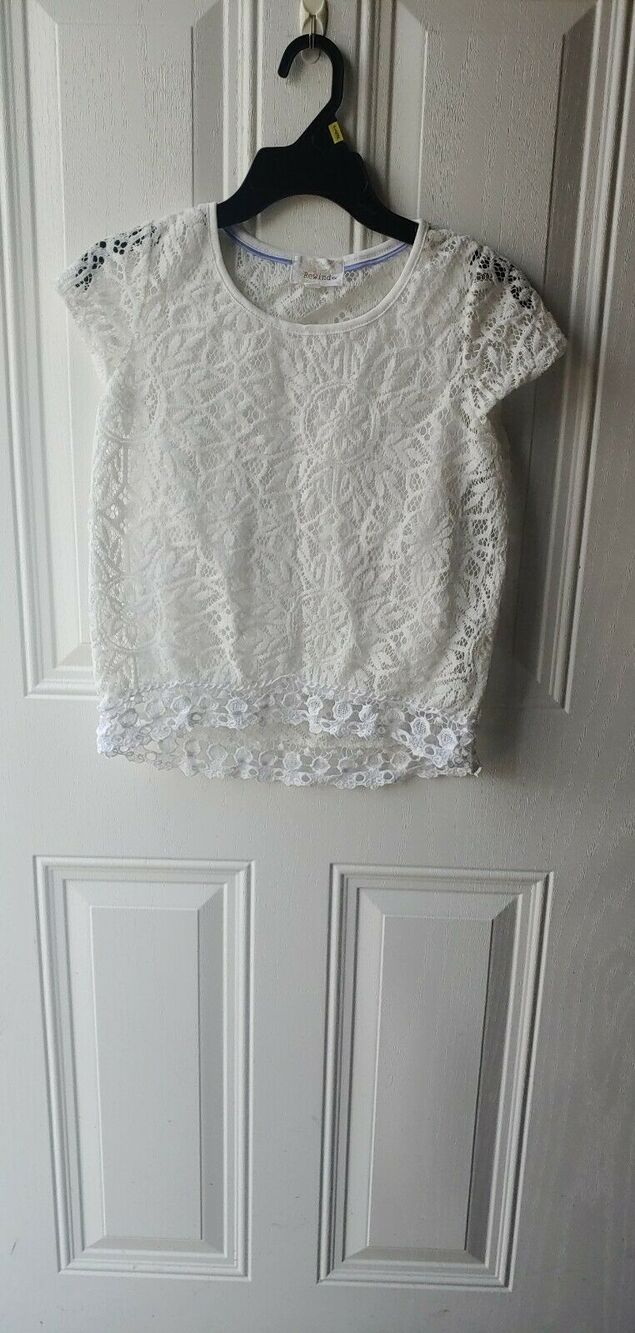 Rewind Womens Lined Lace Top Size M Angel Core Coquette